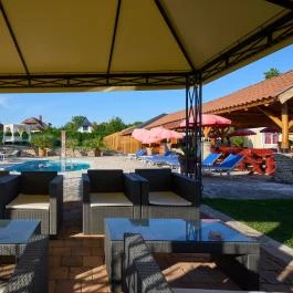 Villa Plattensee Vonyarcvashegy - Medence/kert