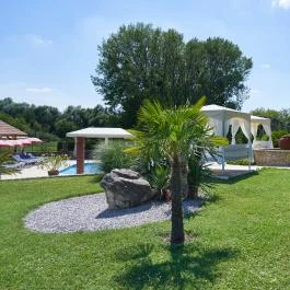 Villa Plattensee Vonyarcvashegy - Medence/kert