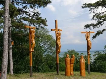 Szent Mihály kápolna és domb Vonyarcvashegy