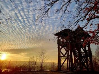 Kós Károly kilátó Zebegény