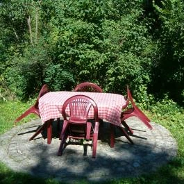 Völgy Nyaraló Zebegény - Medence/kert