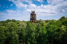 Zselici Csillagpark kilátója Zselickisfalud