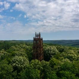 Zselici Csillagpark kilátója Zselickisfalud - Külső kép